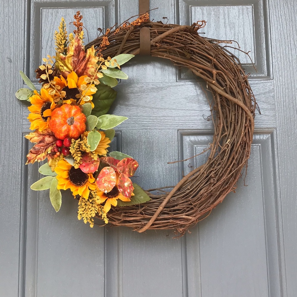 Fall Grapevine wreath